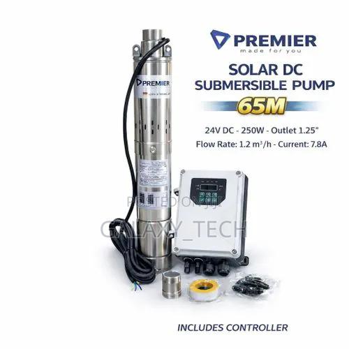 Premier Solar Dc Submersible Pump 65m With Controller
