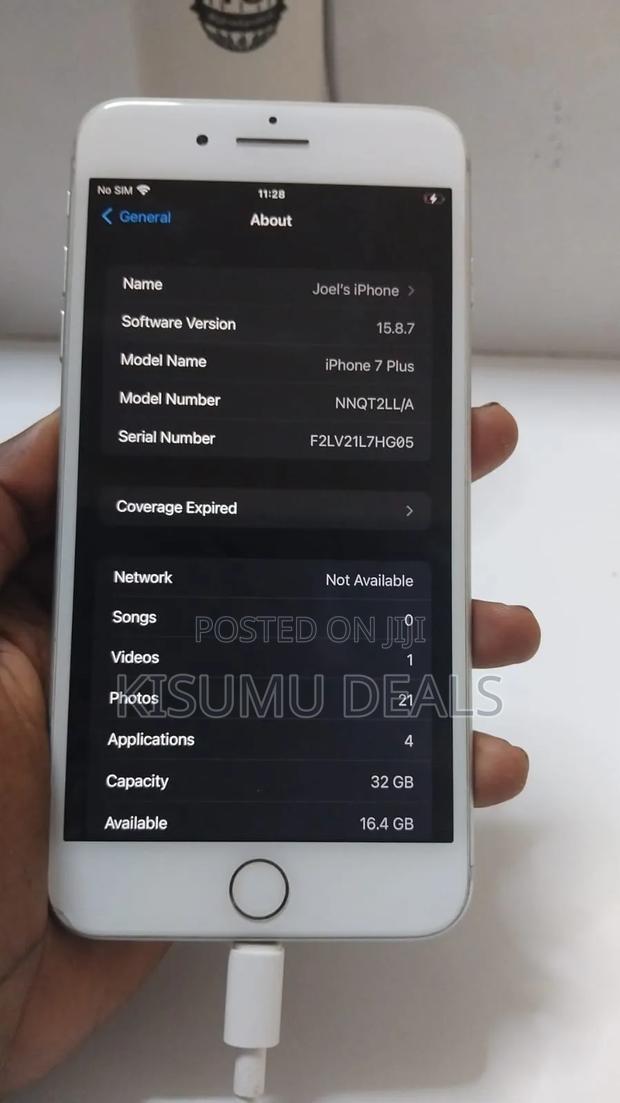 Apple iPhone 7 32 GB White - thumbnail 4