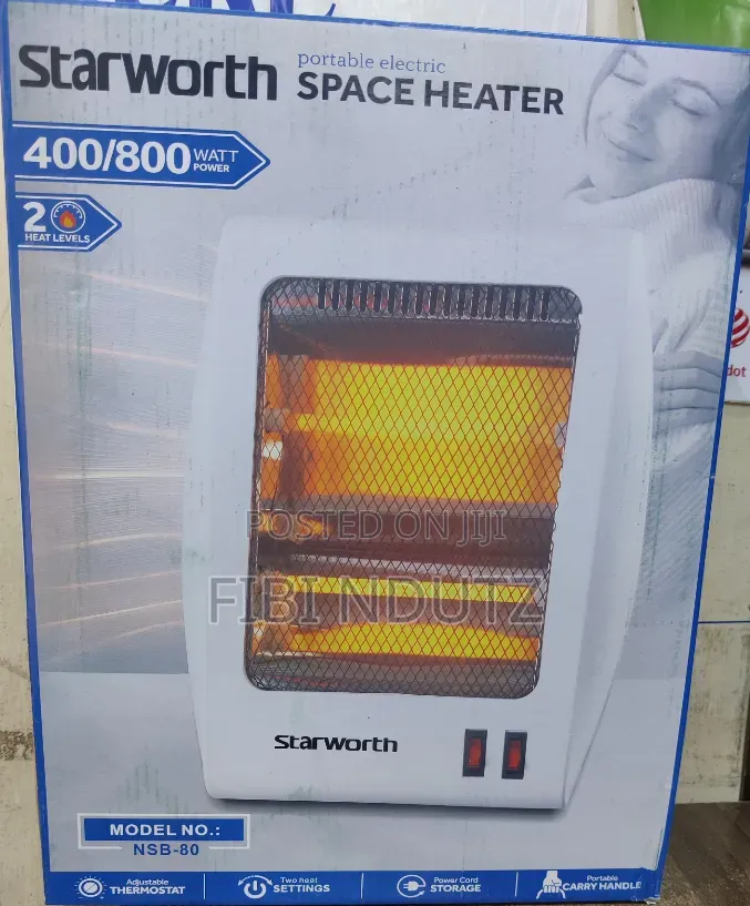 Starworth Quartz Heater 800w/Room Heaters