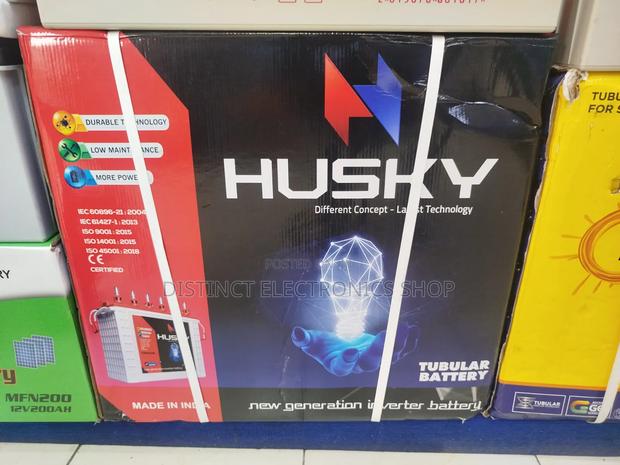 Husky Tall Tubular Solar Battery 200ah