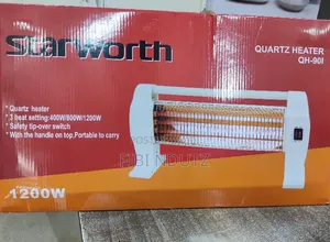 Rectangular Shaped Starworth Quartz Heater 1200w/Rectangular Heater