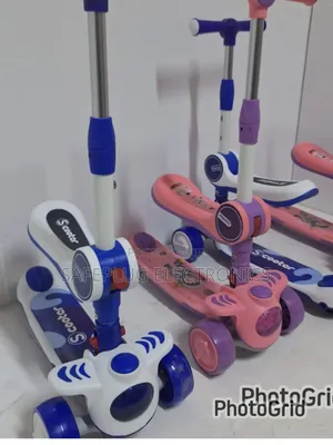 Kids Scooter With Seat – Light Up Wheels Music!
