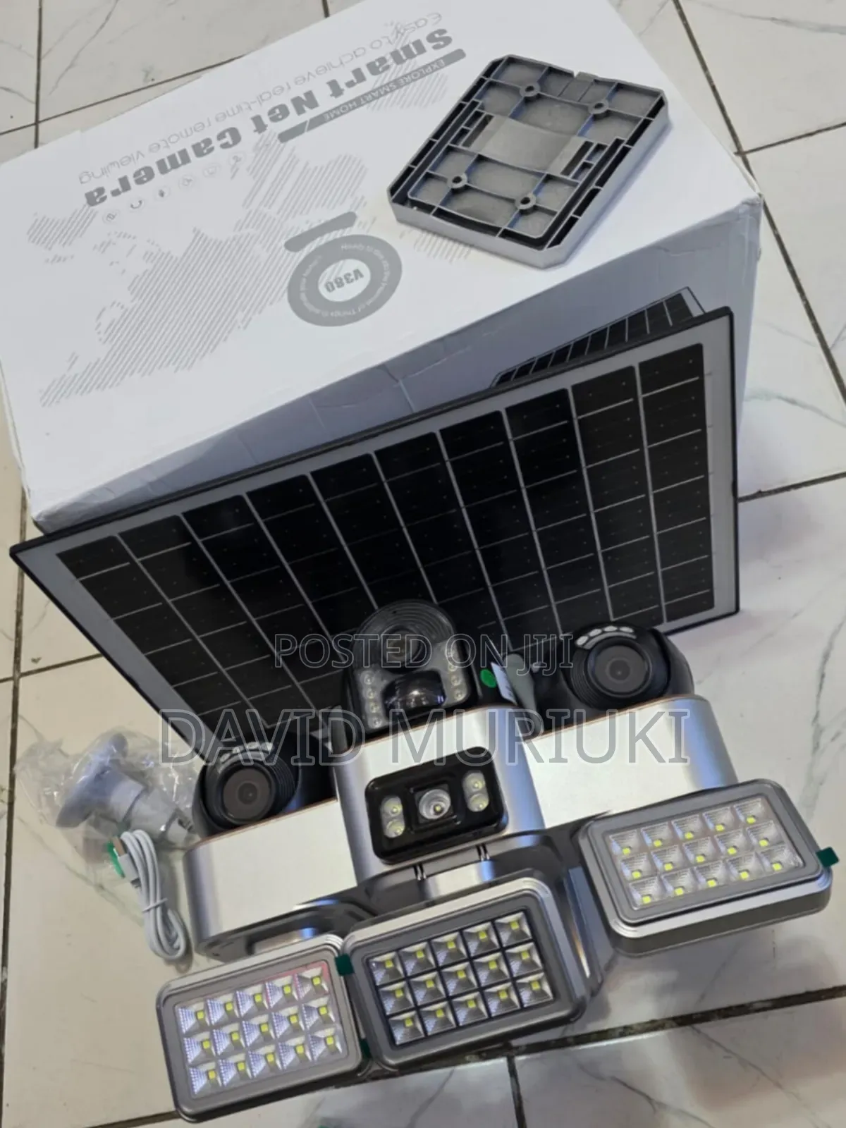 Solar Powered 4g Sim Card Security Camera