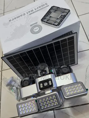 Solar Powered 4g Sim Card Security Camera
