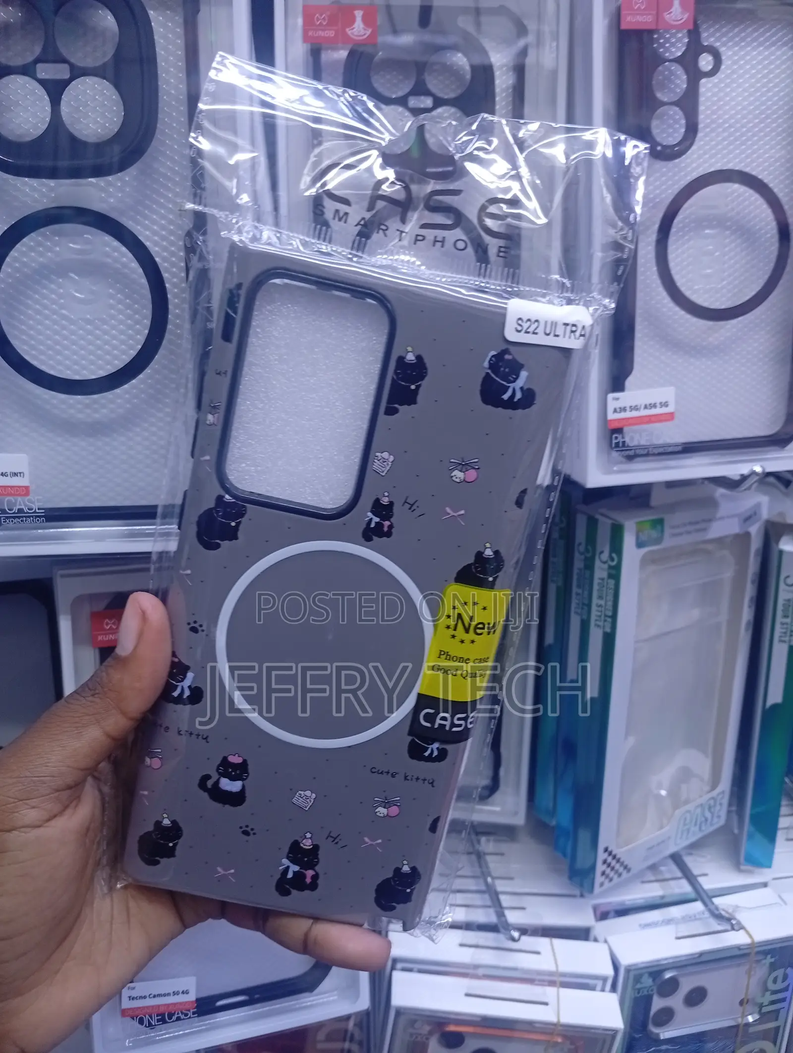Samsung S22 Ultra Grey, Translucent Cover