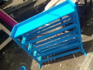 Blue Shoe Rack
