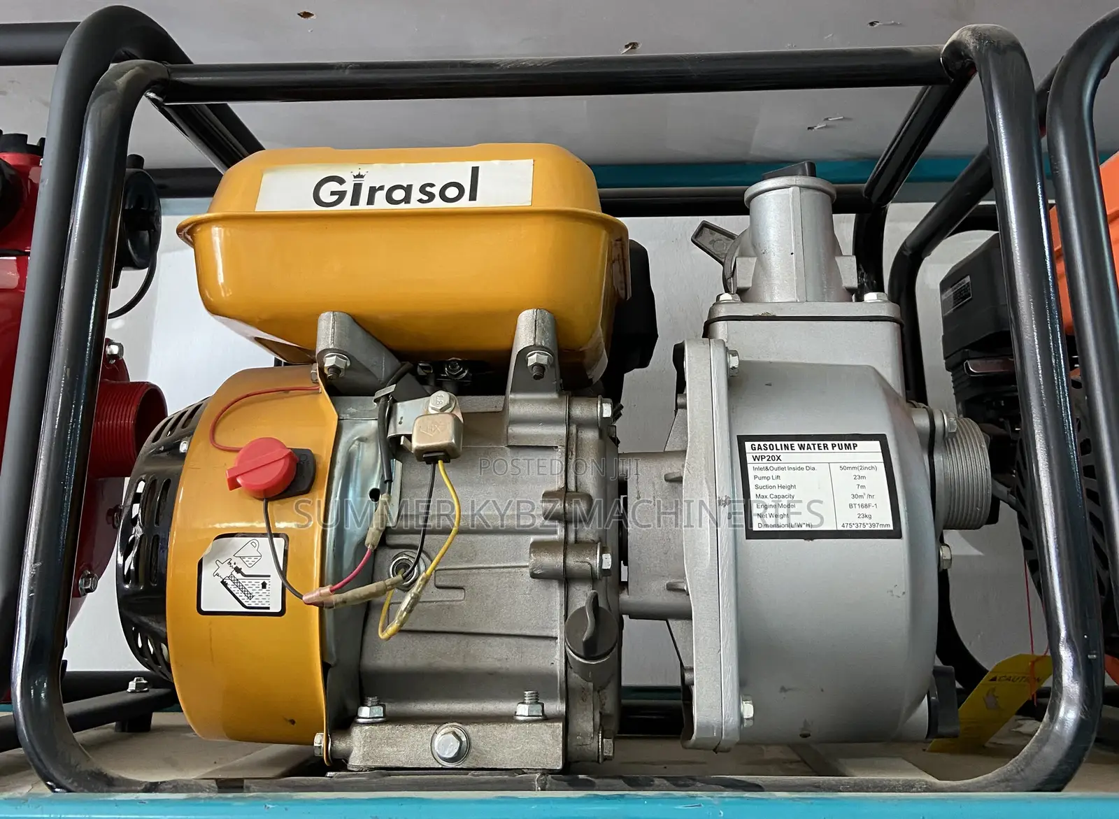 Girasol Wp20x Gasoline Water Pump,2 Inches