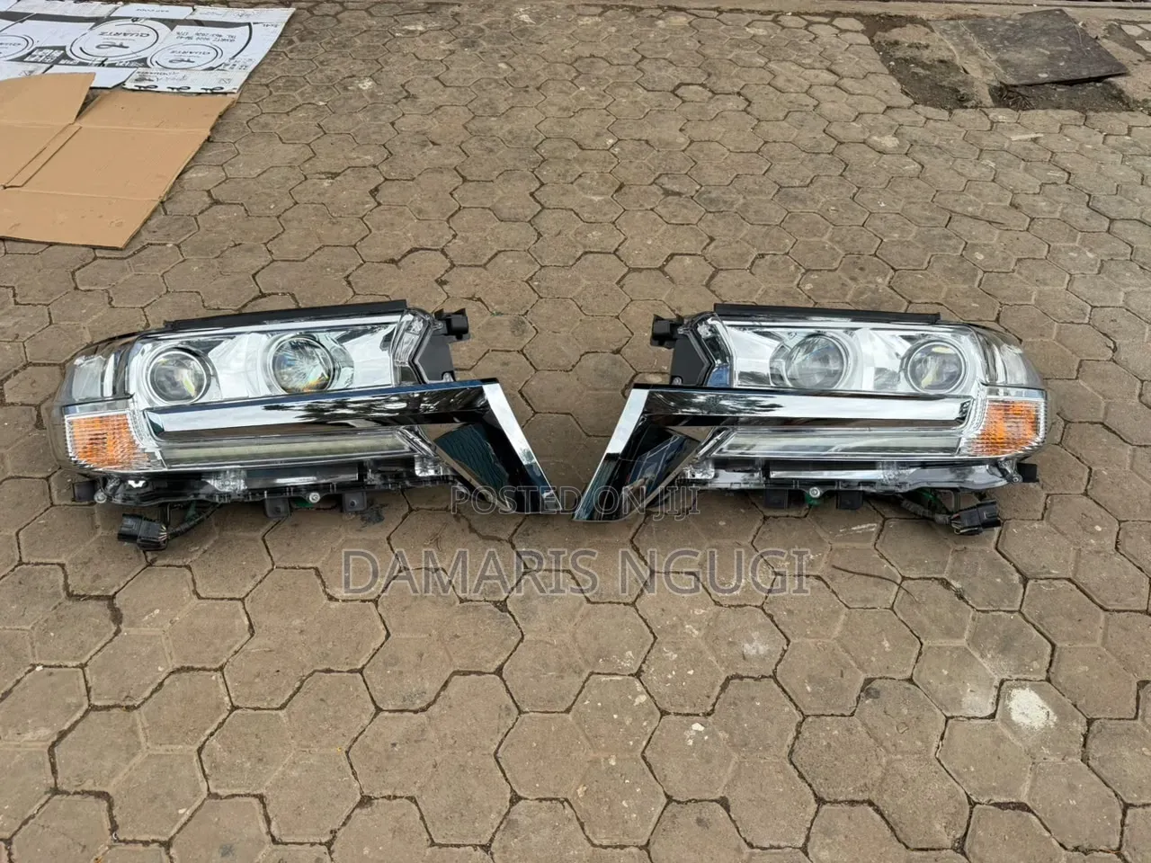 Landcruiser Prado V8 165 Headlights 2019