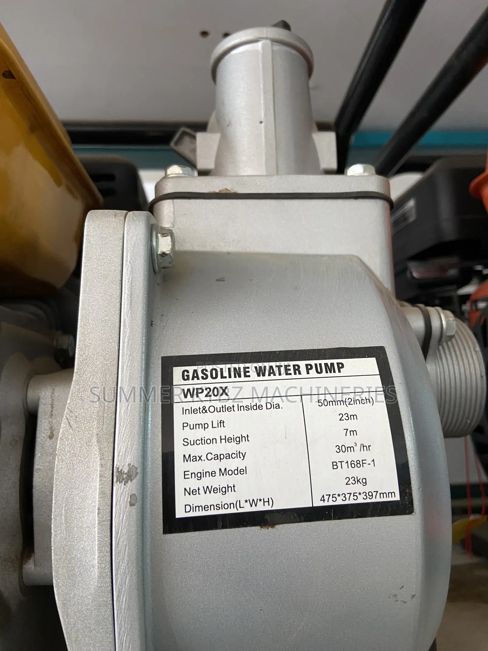 Girasol Wp20x Gasoline Water Pump,2 Inches