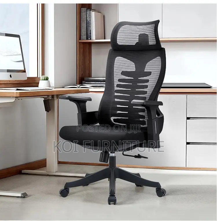 Office Chairs; High Back Ergonomic Fabric Office Chairs