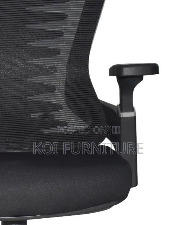 Office Chairs; High Back Ergonomic Fabric Office Chairs - thumbnail 3