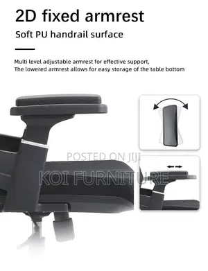 Office Chairs; High Back Ergonomic Fabric Office Chairs