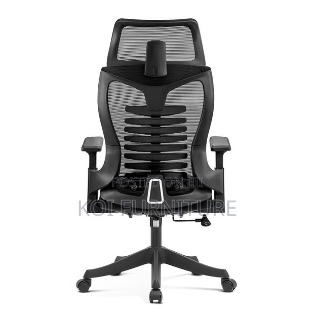 Office Chairs; High Back Ergonomic Fabric Office Chairs - thumbnail 6