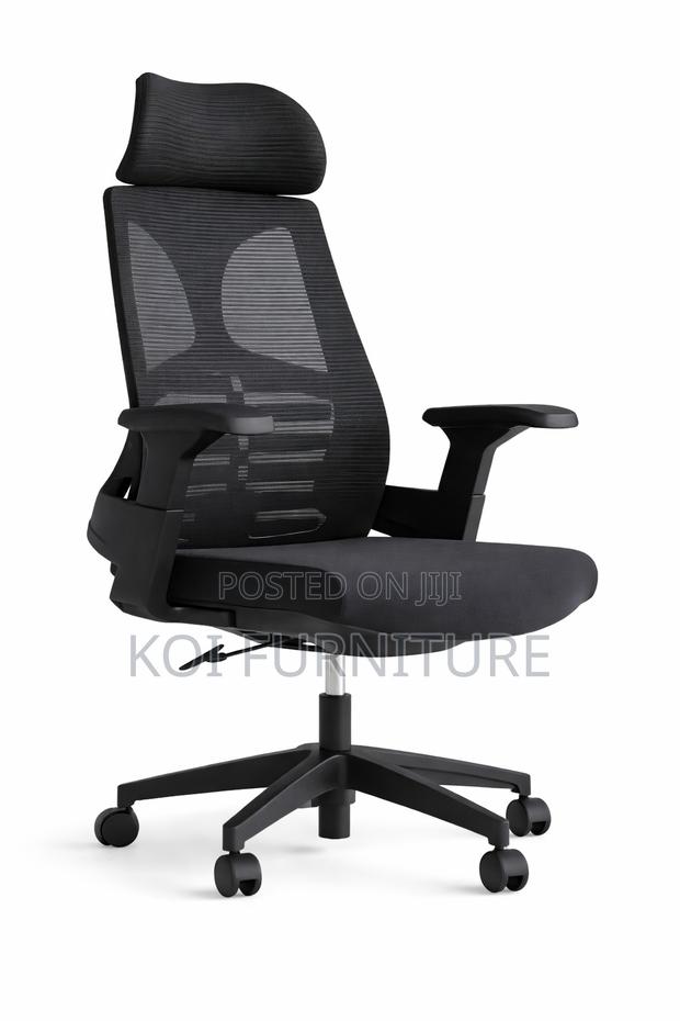 Office Chairs; High Back Ergonomic Fabric Office Chairs - thumbnail 13