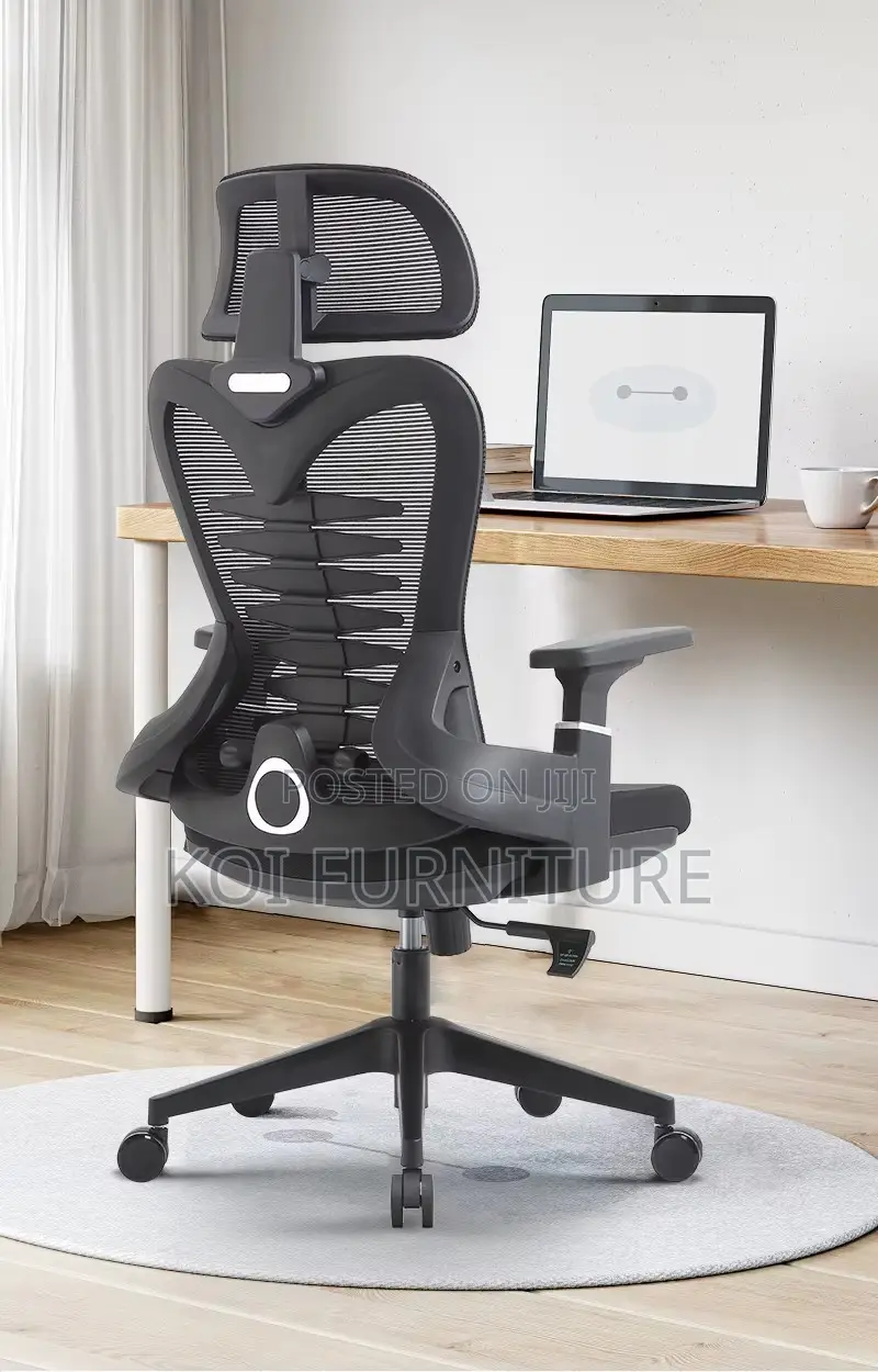 Office Chairs; High Back Ergonomic Fabric Office Chairs