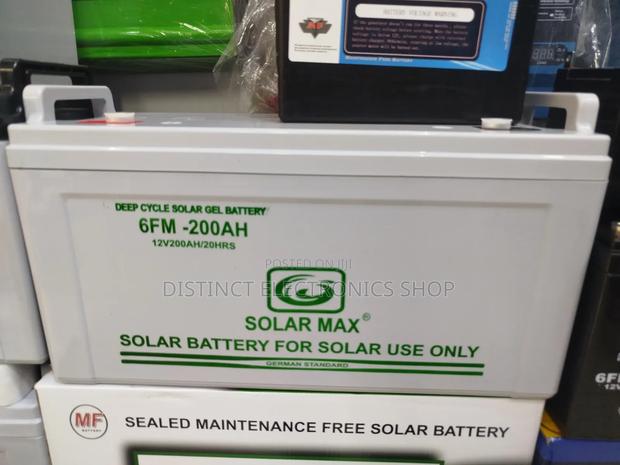 Solarmax Solar Battery 12v,200ah