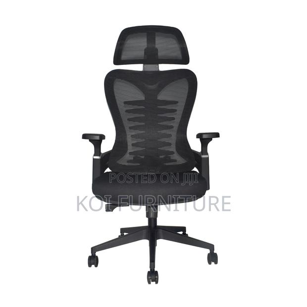 Office Chairs; High Back Ergonomic Fabric Office Chairs - thumbnail 16