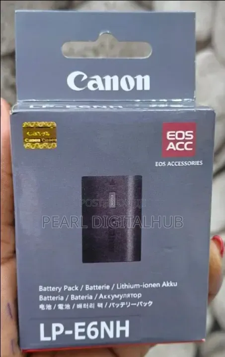 Original Canon Lp-E6nh Camera Battery