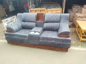 Grey Semi Recliner Sofa Seat