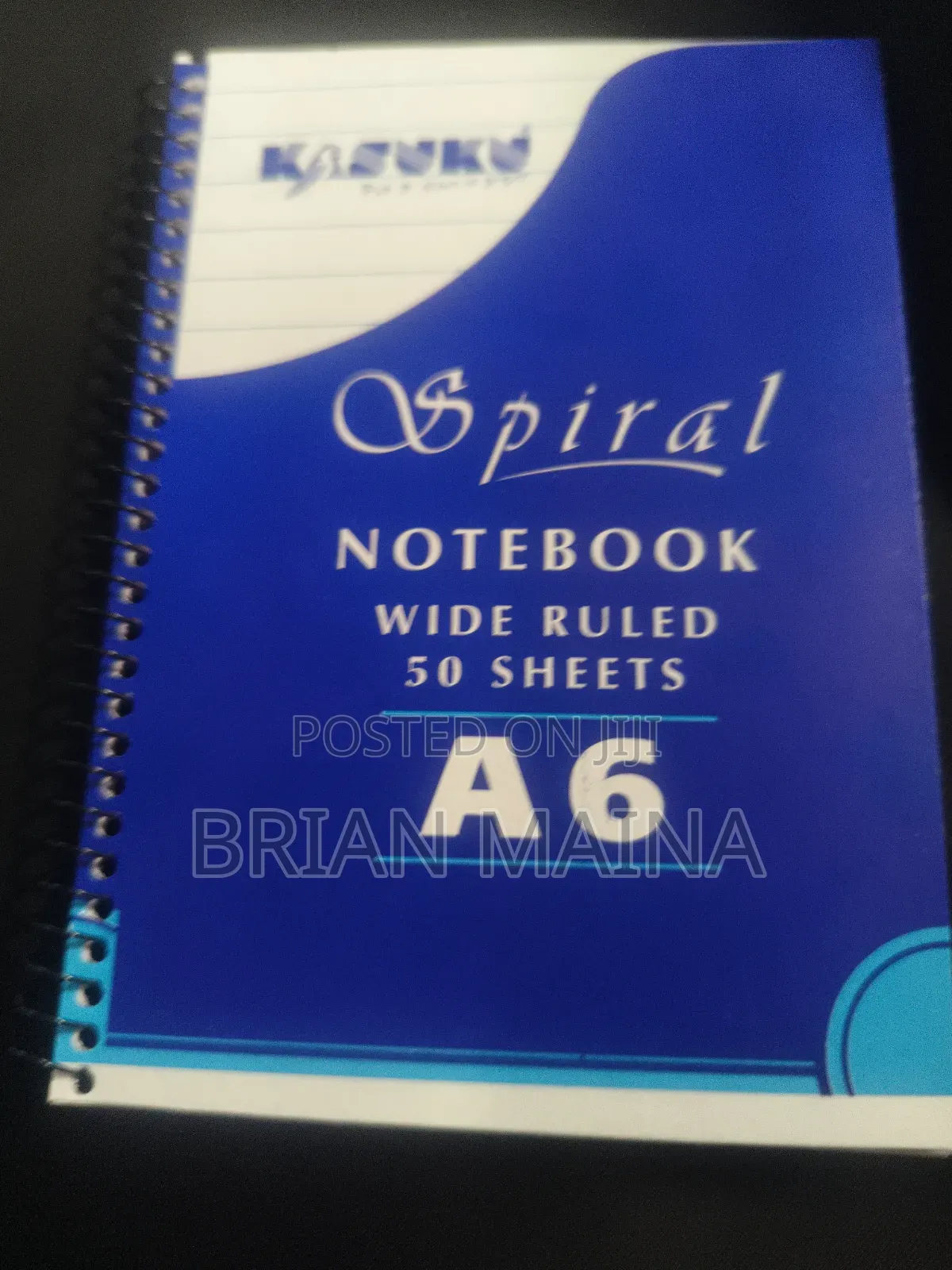 Spiral Notebook