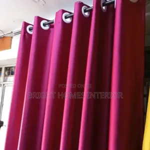 Maroon Blackout Curtain Available