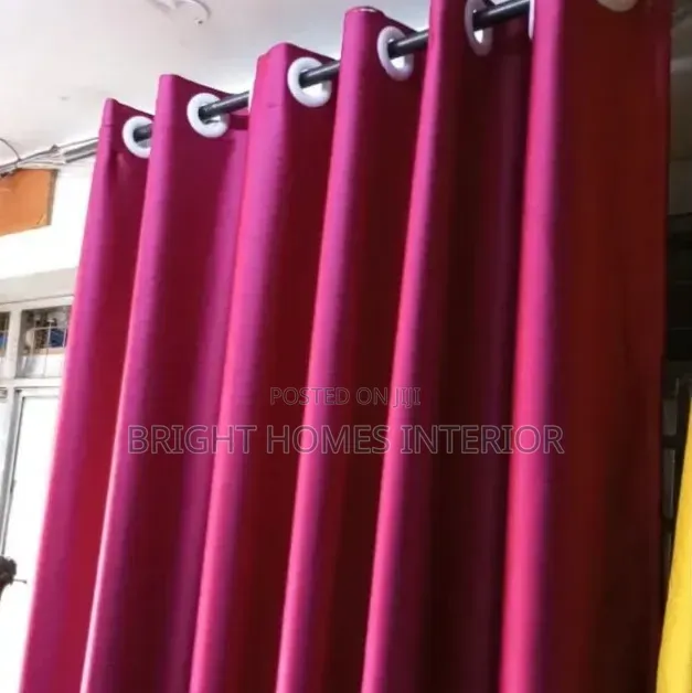 Maroon Blackout Curtain Available