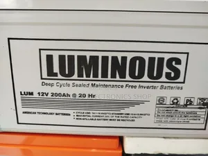 Luminous Solar Battery 12v,200ah