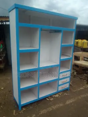 Blue and White Wardrobe