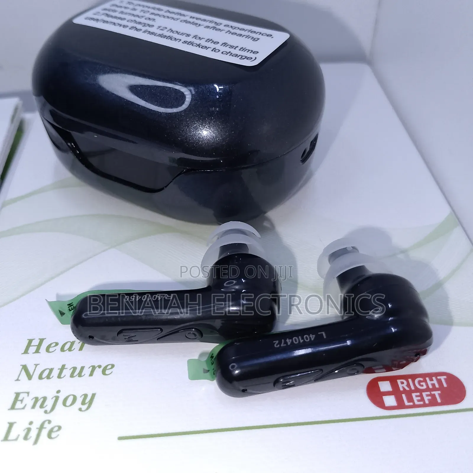 Digital Hearing Aid With Bluetooth for Calls and Music