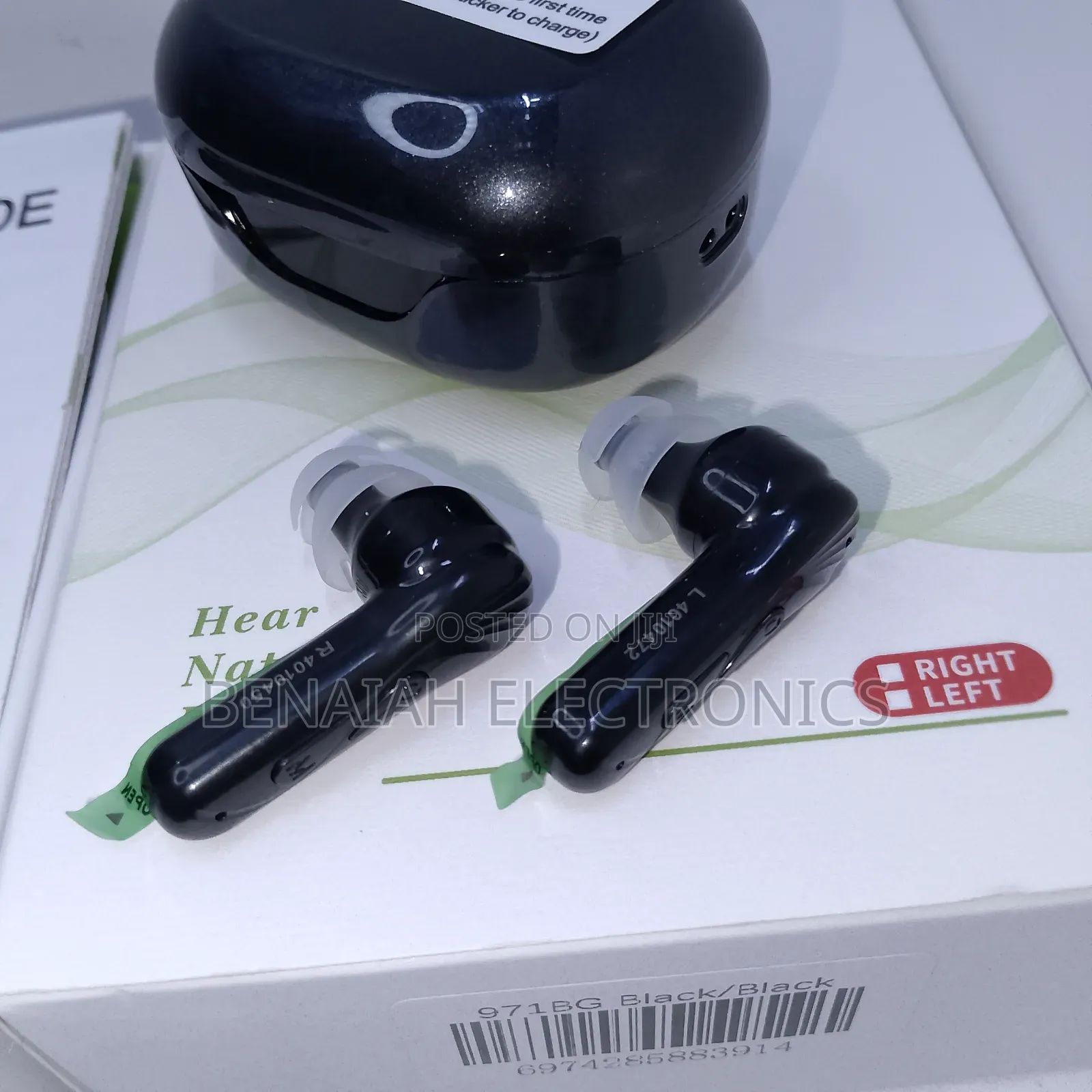 Digital Hearing Aid With Bluetooth for Calls and Music