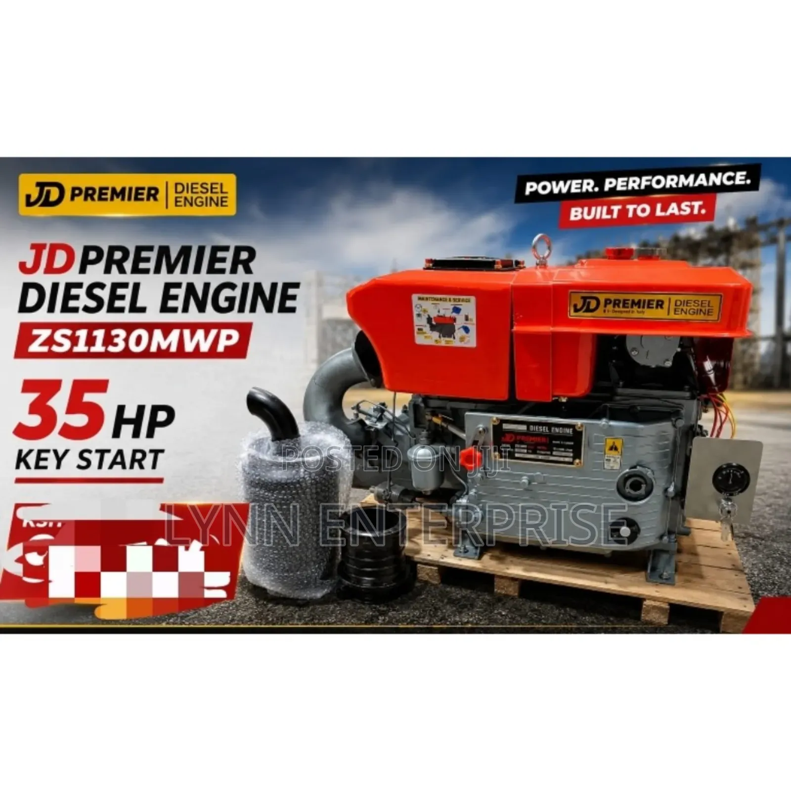 Jd Premier Diesel Engine 35hp Model;Zs1130mwp