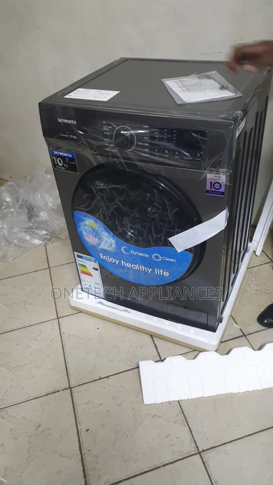 Skyworth 10/7kg 10kg Wash 7kg Dry Frontload Washing Machine