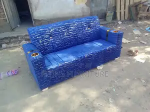 Blue Sofa Seat