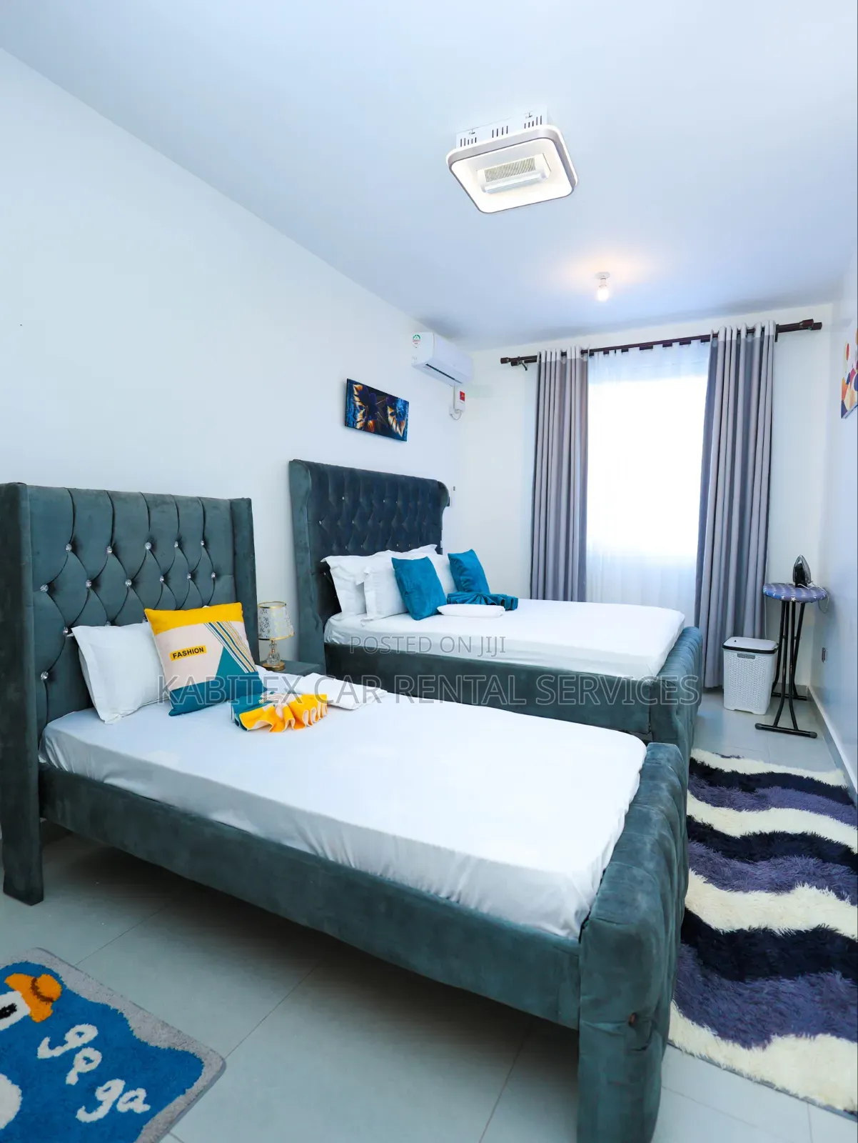 Modern 2br Apartment ,Pool, Ac 5 Minutes Walk to the Beach