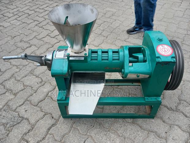 Machines Title Heavy Duty Oil Press Machine - main view