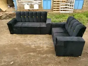 Black Sofa Seat