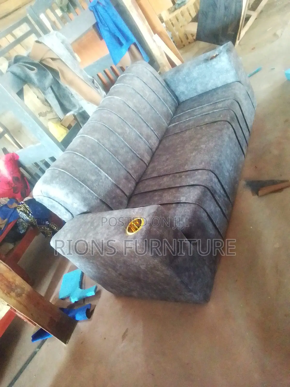 Brown Sofa Seat
