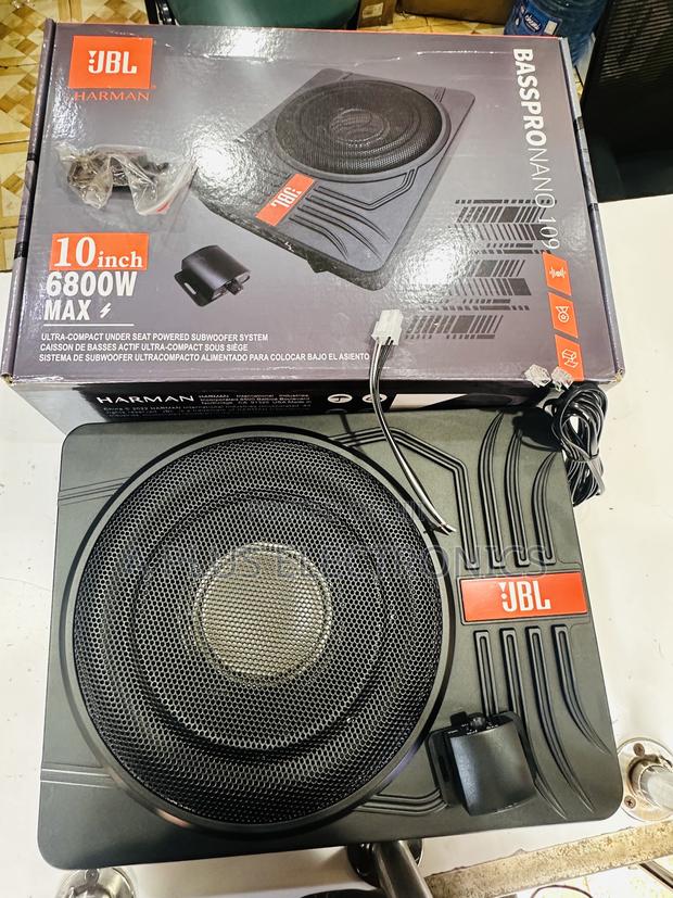 JBL Underseat Subwoofer 6800w Slim Active Bass Speaker - thumbnail 2