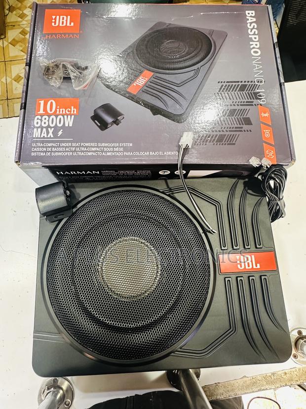 JBL Underseat Subwoofer 6800w Slim Active Bass Speaker - thumbnail 3