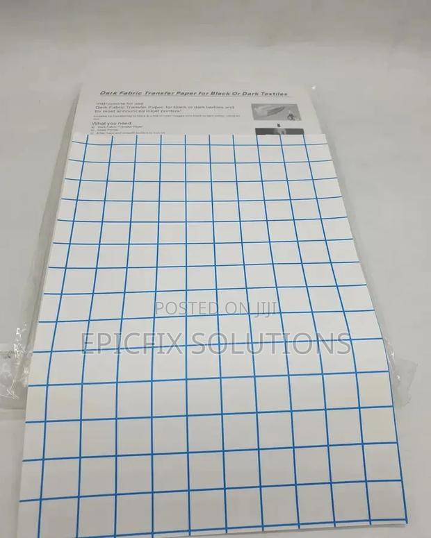 Light and Dark Heat Transfer Papers Available