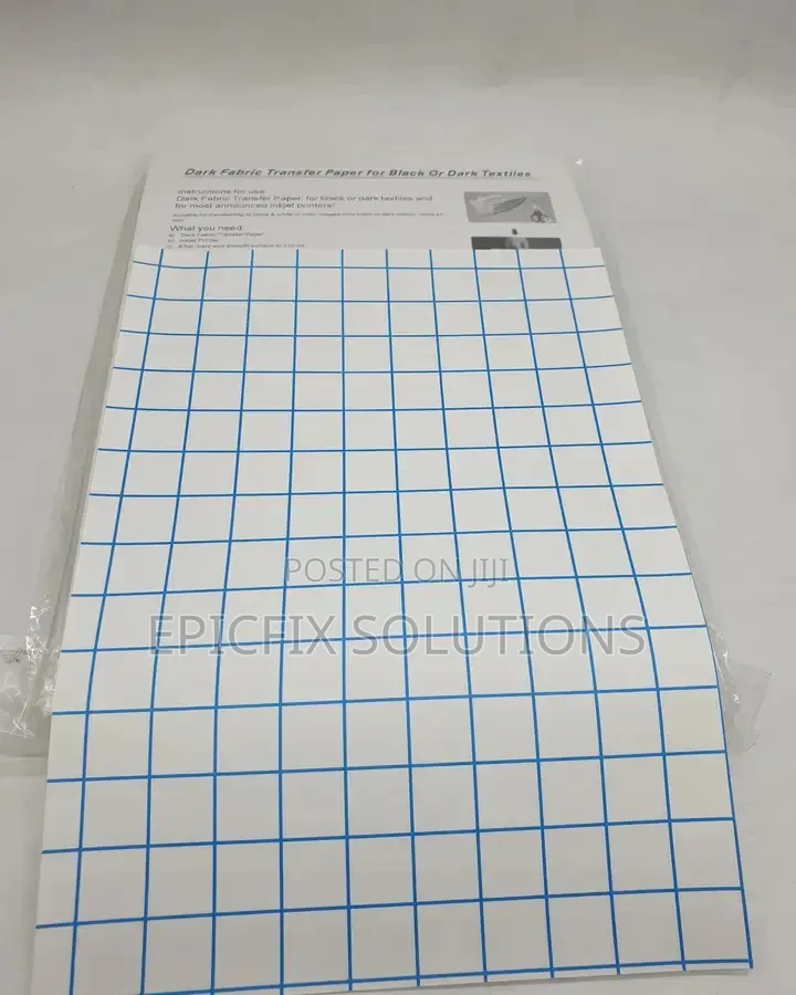 Light and Dark Heat Transfer Papers Available