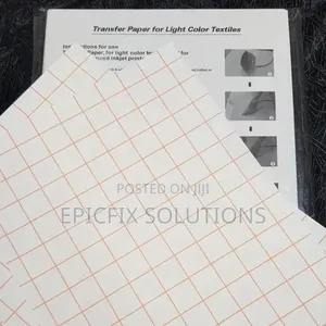 Light and Dark Heat Transfer Papers Available