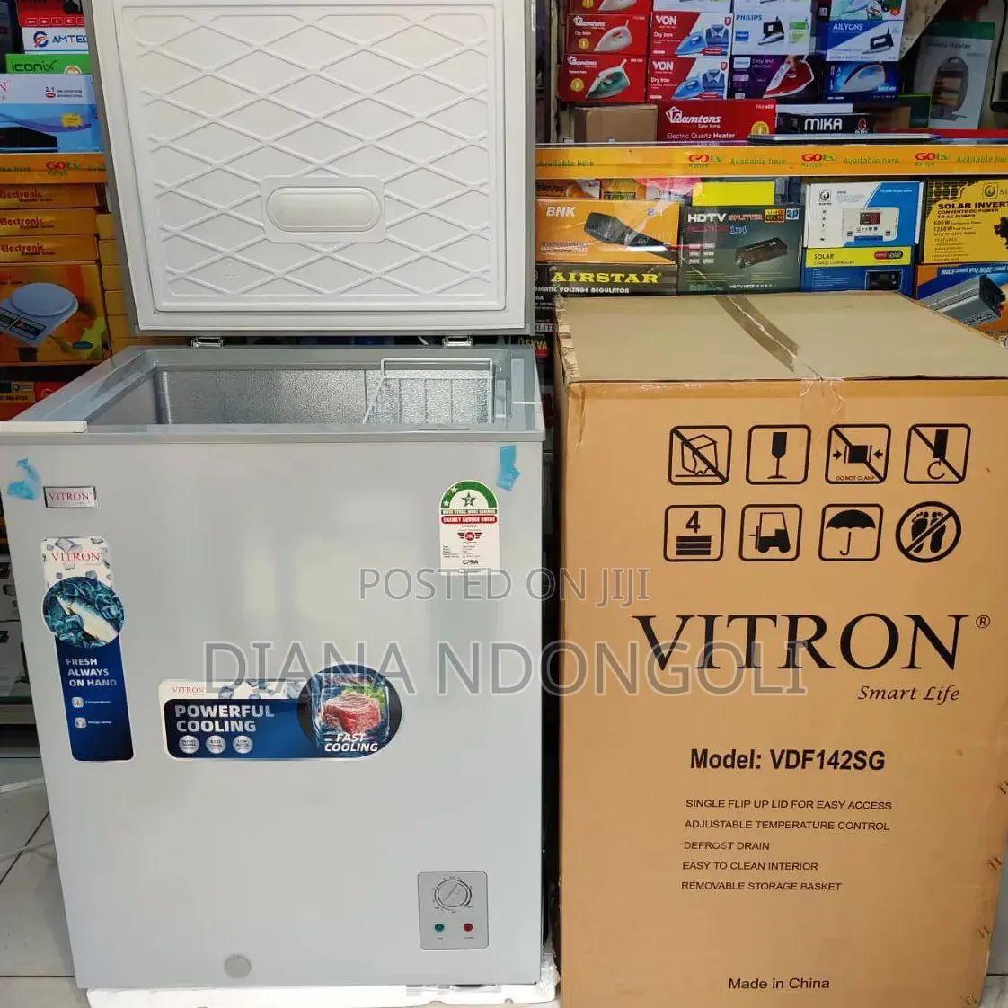 *Vitron 142litres Chest Freezer