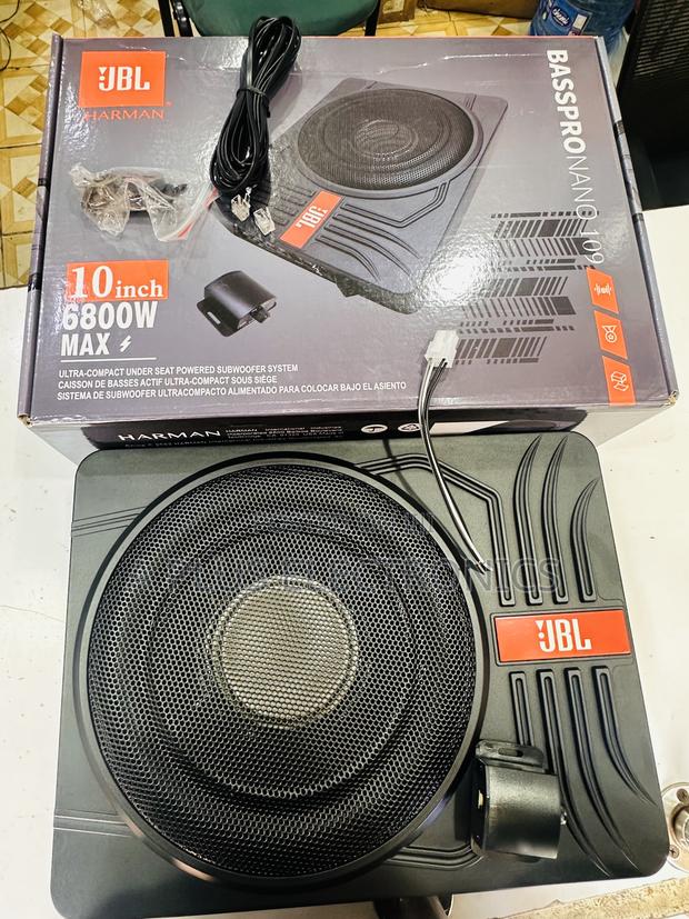 JBL Underseat Subwoofer 6800w Deep Bass Performance System