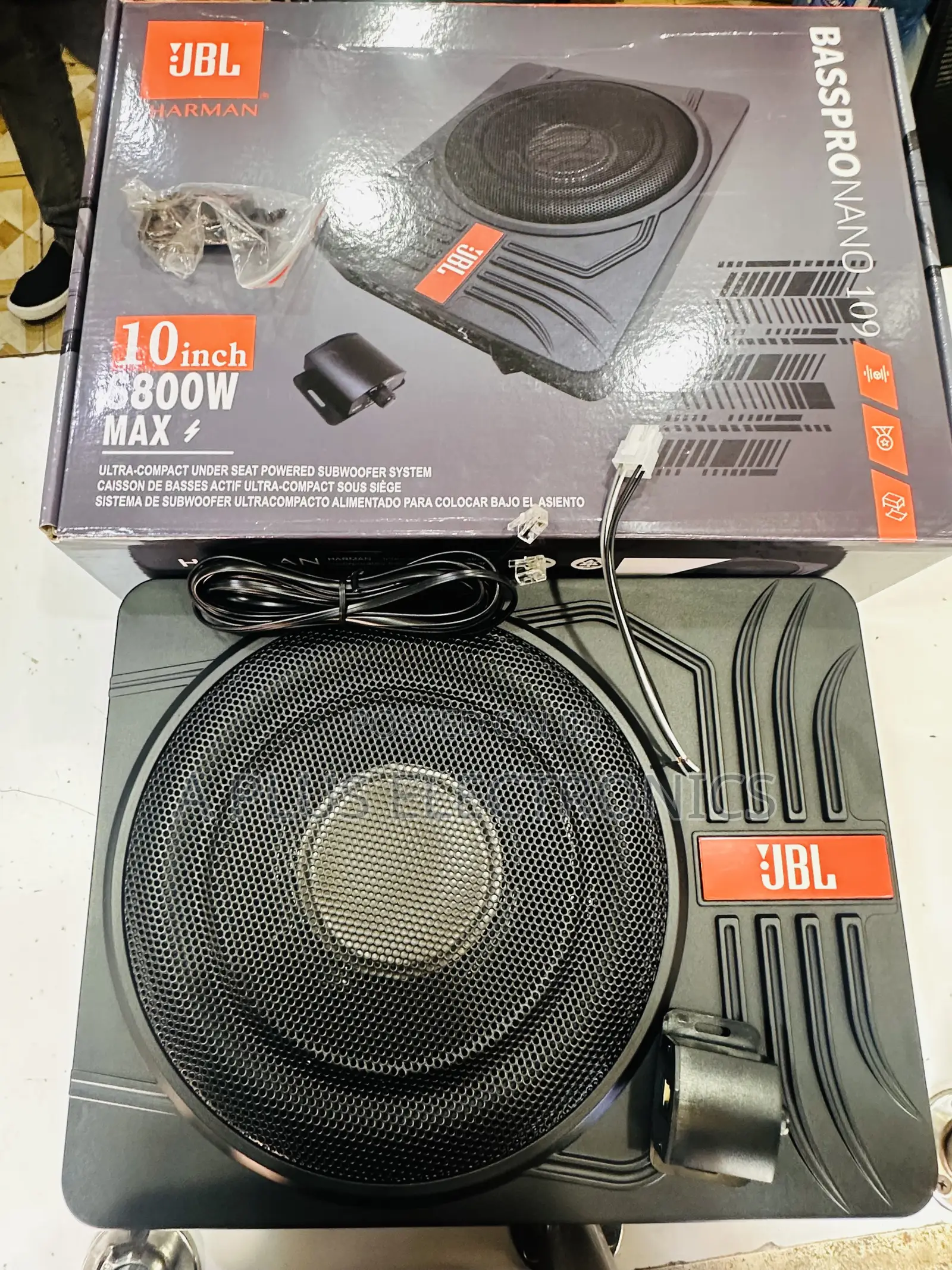 JBL Underseat Subwoofer 6800w Deep Bass Performance System