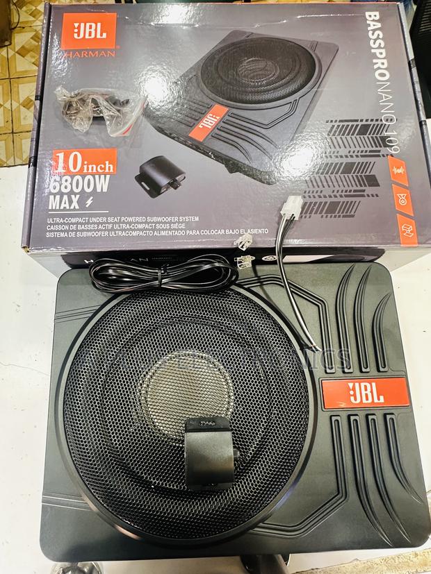 JBL Underseat Subwoofer 6800w Deep Bass Performance System - thumbnail 3