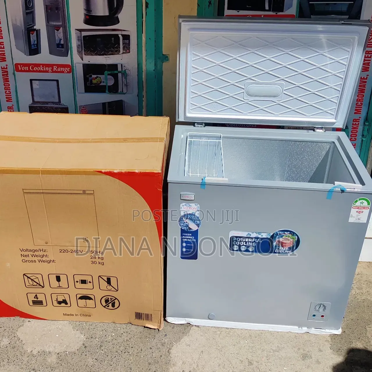 *Vitron 198litres Chest Freezer
