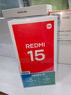 New Xiaomi Redmi 15 128 GB Black