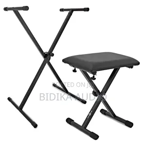Keyboard Stand and Stool Set