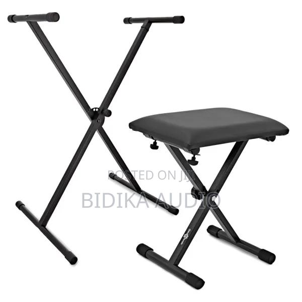 Keyboard Stand and Stool Set